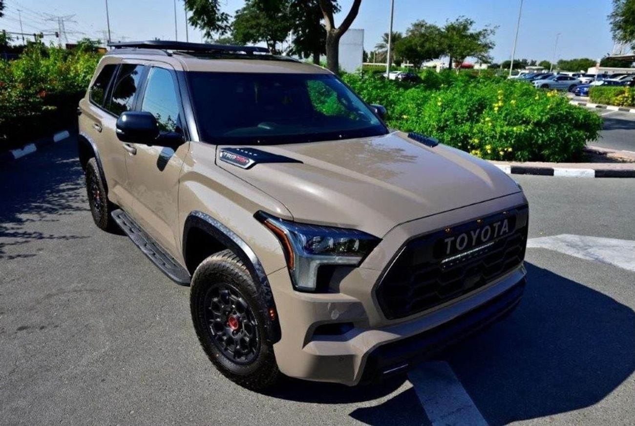 Toyota Sequoia 2025 TOYOTA SEQUOIA TRD PRO i-FORCE MAX HYBRID V6 3.5L TURBO 4WD 7-SEATER AT