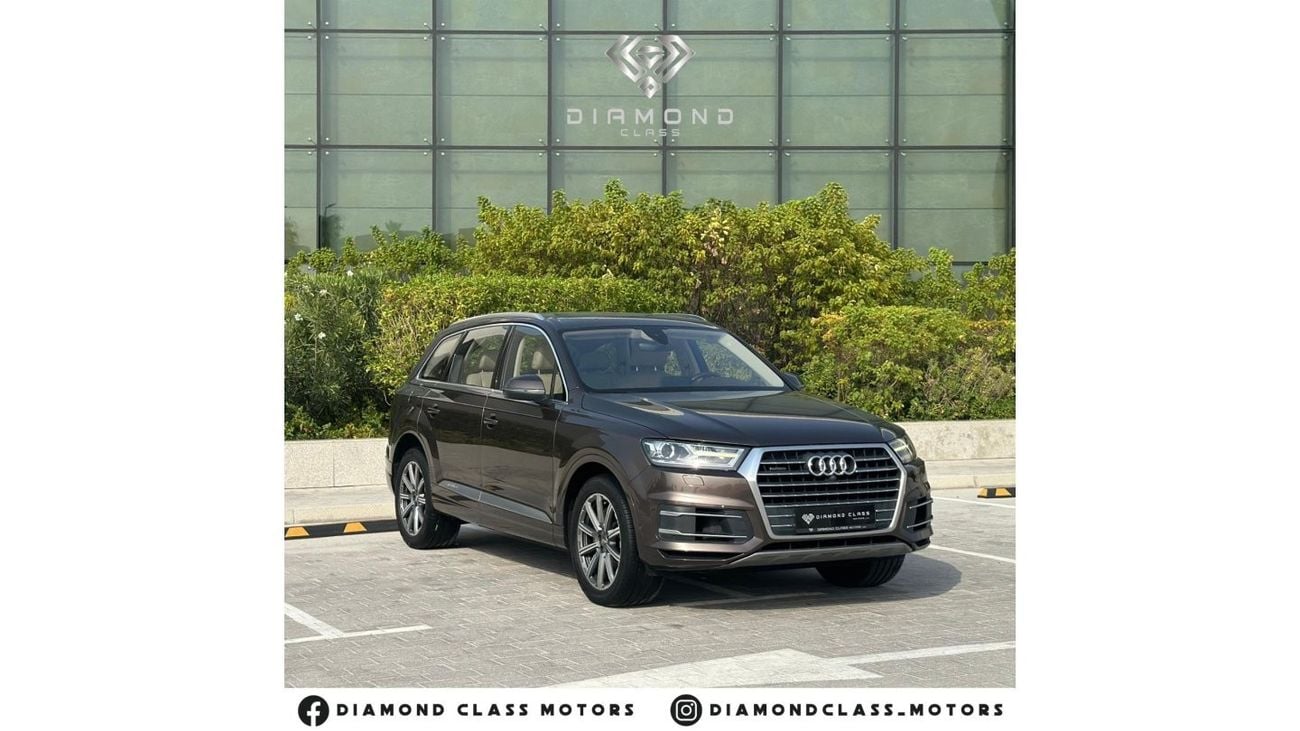 Audi Q7 45 TFSI quattro Audi Q7 TFSI 45 quattro  Panoramic  7-Seater  2018 GCC  1