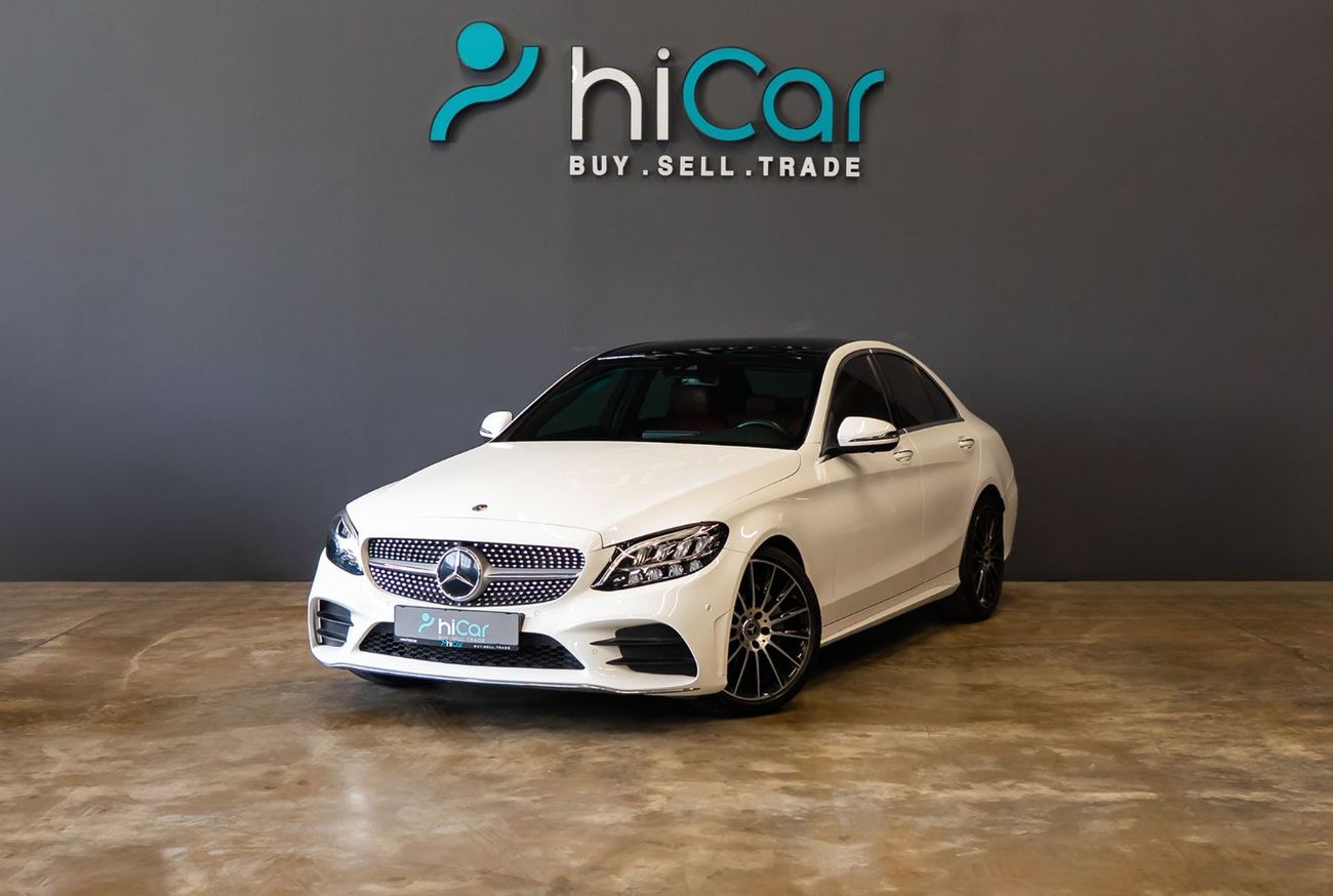 مرسيدس بنز C 200 AED 1,877 pm • 0% Downpayment • Mercedes C200 • 1 Year Warranty