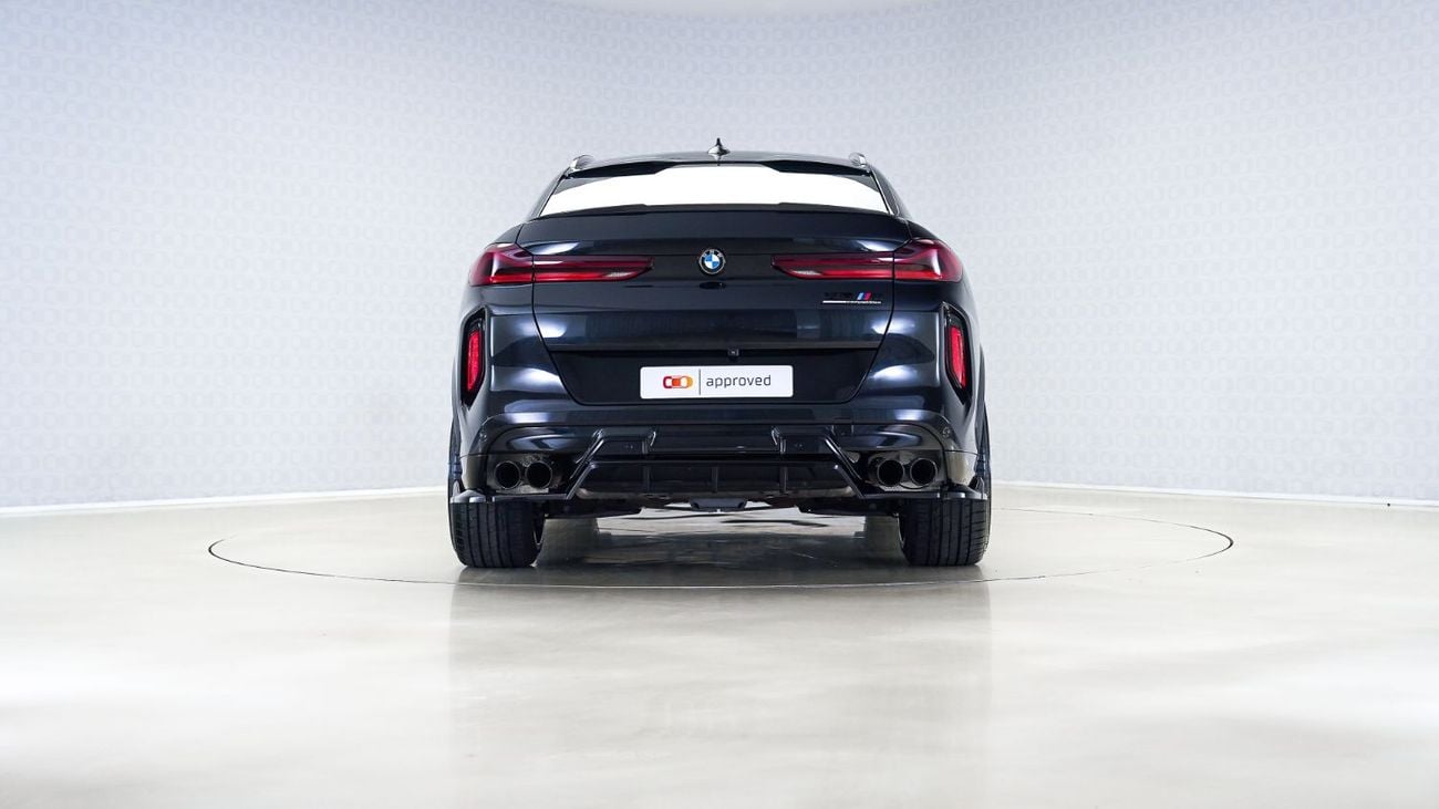 بي أم دبليو X6 M Competition 4.4L | AED 5,053 PM | Up to 3 Years Warranty Unlimited | GCC