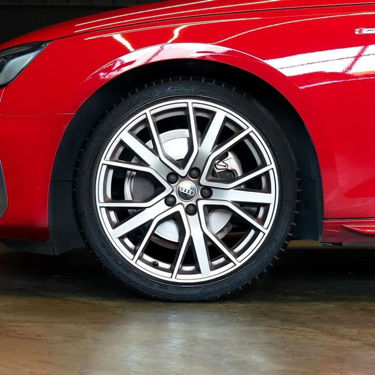 Audi A4 35 TFSI S Line 2.0L AED 1,877 pm • 0% Downpayment • A4 35TFSI S-Line • Agency Warranty