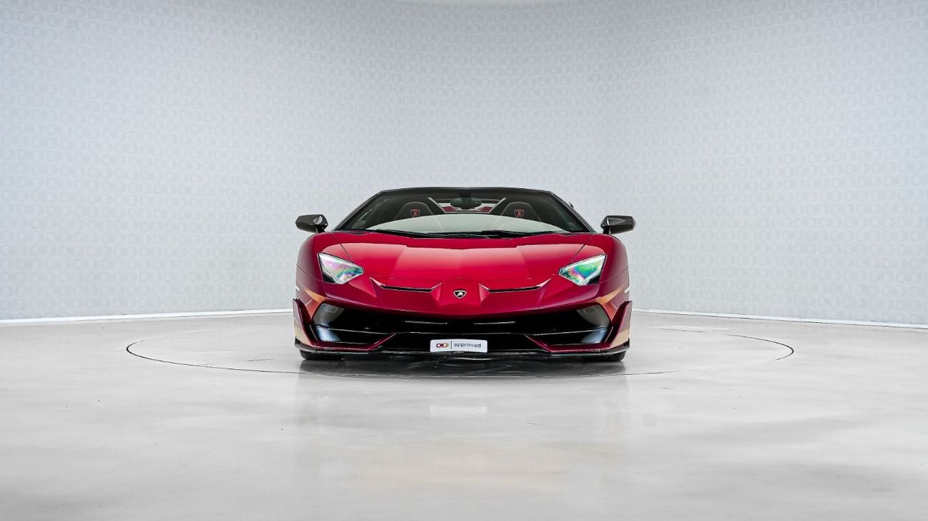 لامبورغيني أفينتادور Aventador Roadster SVJ LP770-4 | AED 30,999 PM | Warranty May 2026 | GCC