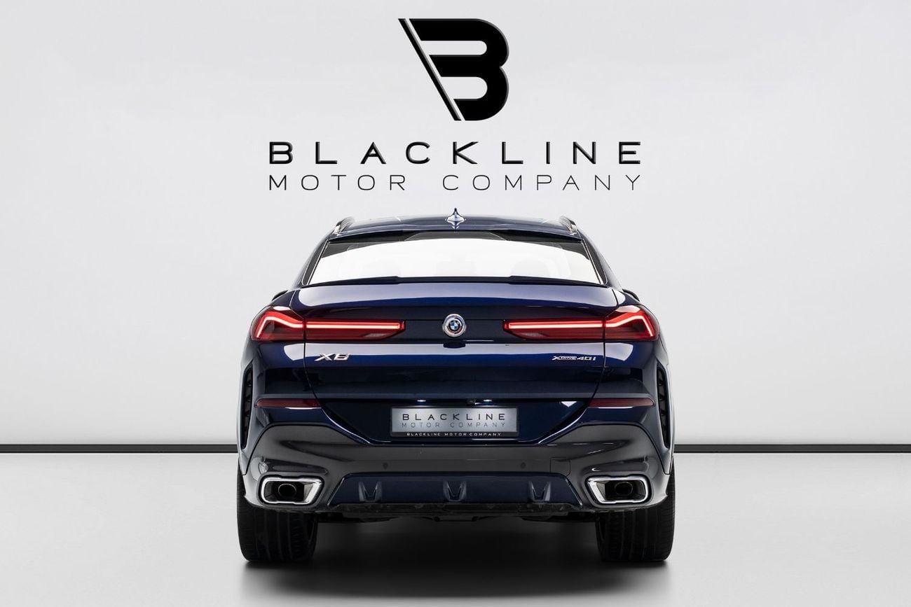 BMW X6 40i M Sport 3.0L 2023 BMW X6 xDrive40i, 2027 BMW Warranty + 2032 BMW Service Contract, Low KMs, GCC