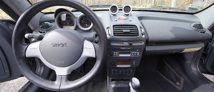 Smart Roadster interior - Cockpit