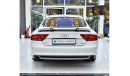 Audi A7 EXCELLENT DEAL for our Audi A7 50TFSi QUATTRO S-Line ( 2014 Model ) in White Color GCC Specs