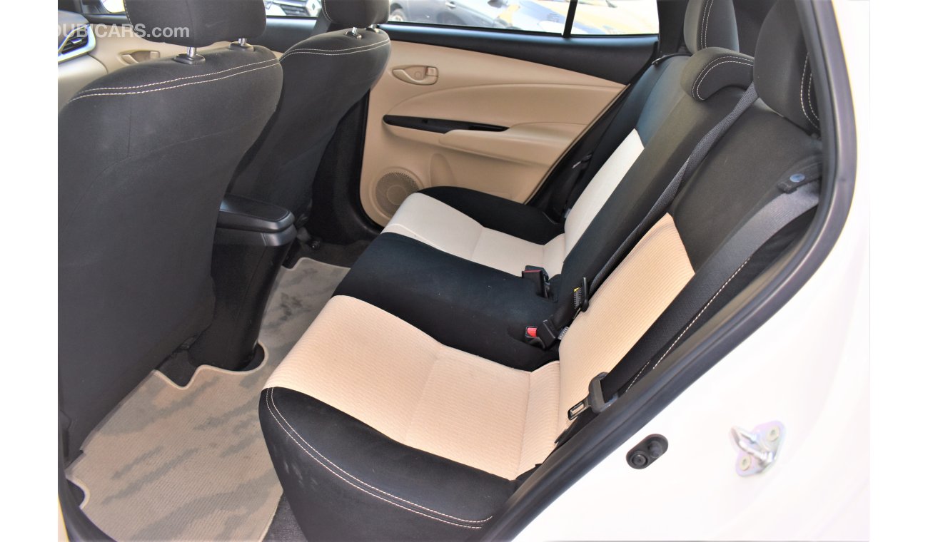 تويوتا يارس SE 1.3L HATCHBACK 2019 GCC SPECS DEALER WARRANTY