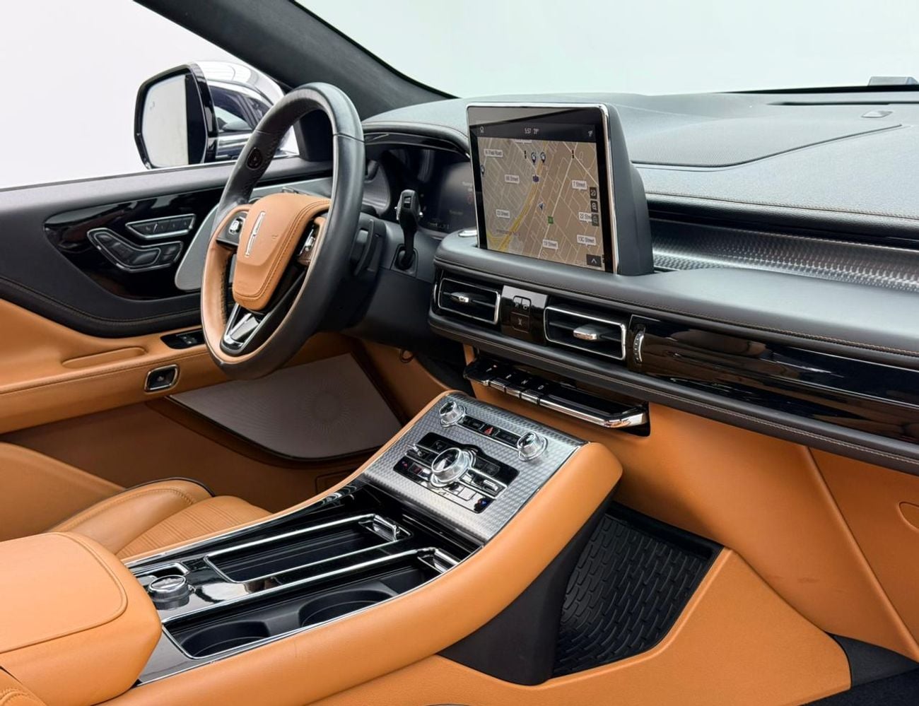 لينكولن أفياتور RESERVE 2021 Lincoln Aviator Reserve, 2026 Lincoln Warranty + Service Pack, Very Low Km, Fully Loaded, GCC
