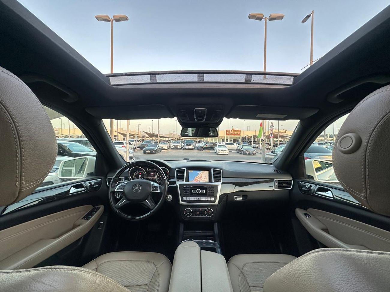 مرسيدس بنز ML 500 Mercedes ML 500 AMG_Gcc_2013_Excellent_Condition _Full option