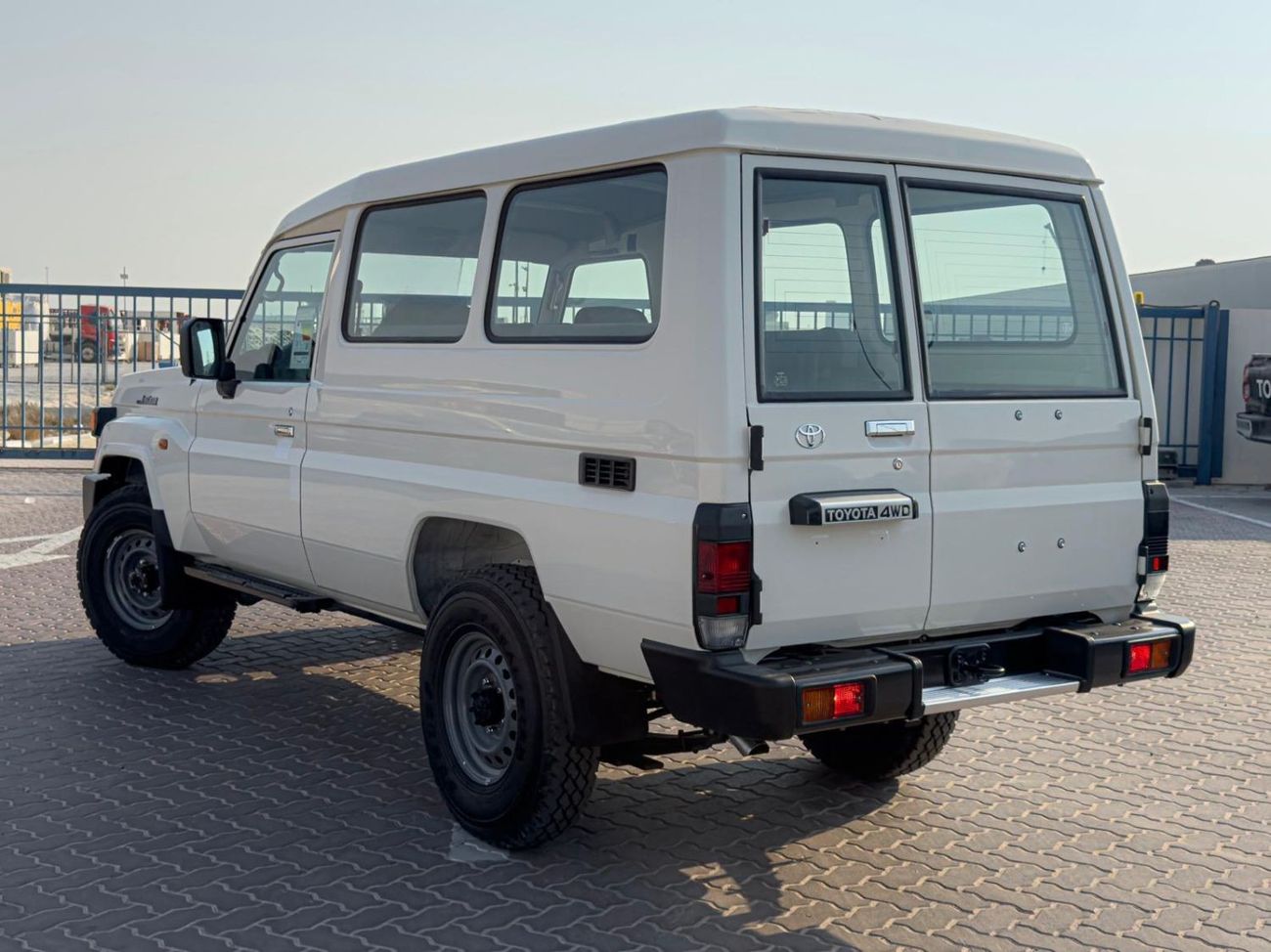Toyota Land Cruiser 70 2024 Toyota LC78 2.8 Hard Top - White inside Bluish Grey | Export Only