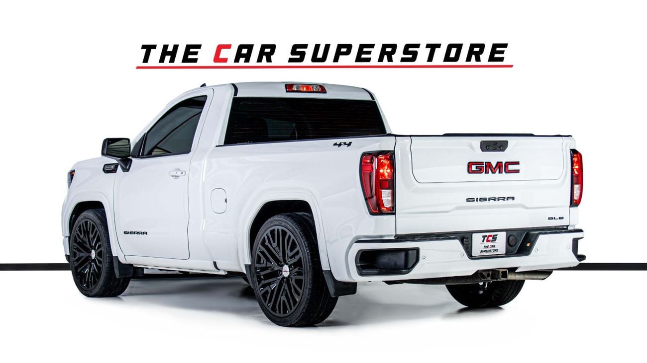 GMC Sierra 5.3L V8 AT4 Regular Cab (AWD) SLE - Very Well Maintained - Under Dealer Warranty - GCC Specification
