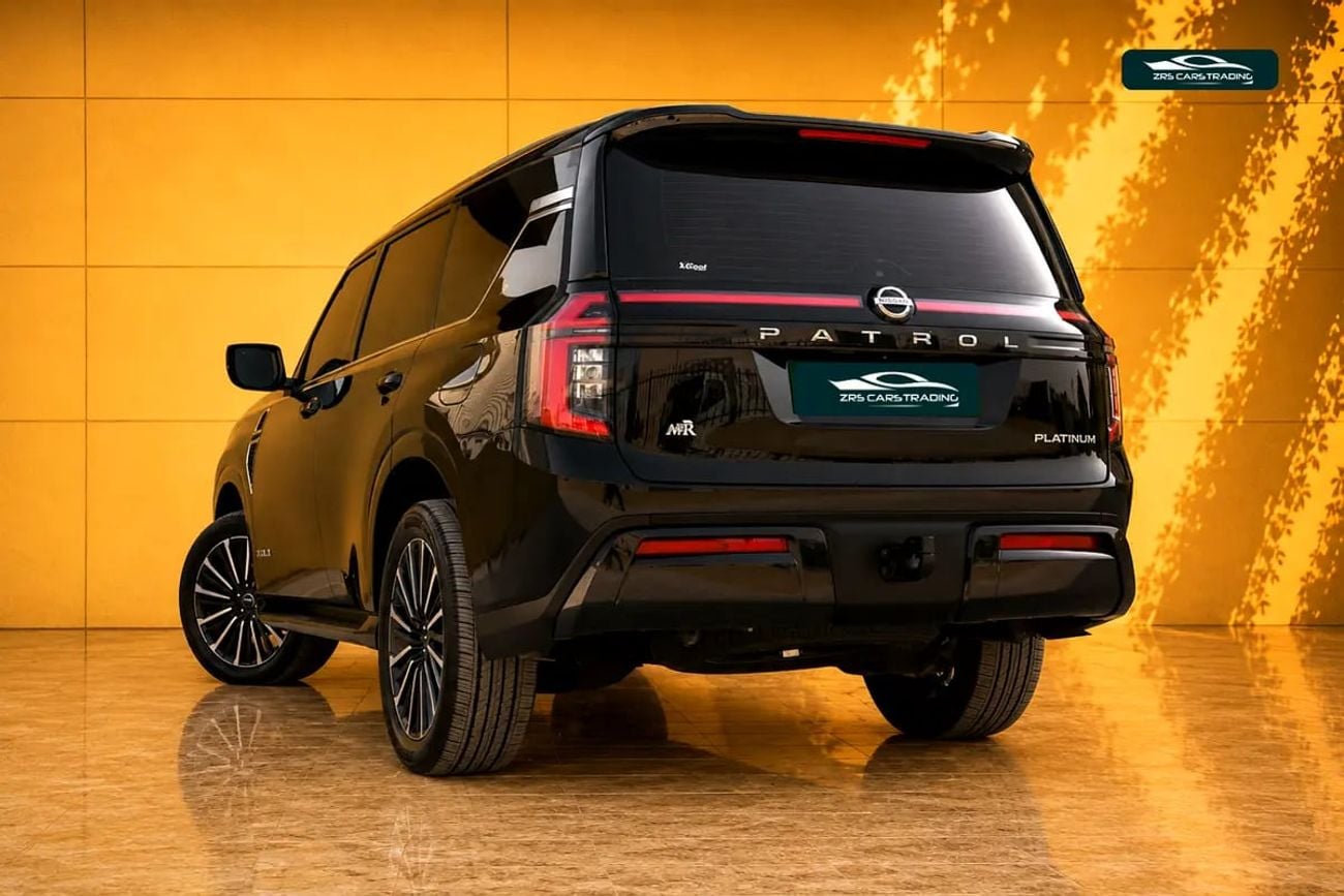 Nissan Patrol SE PLATINUM CITY GCC Specs / AW Rostamani Warranty + Service
