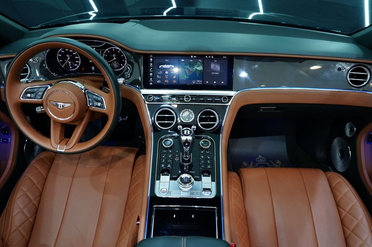 Bentley Continental GT 2022 Continental GTC V8, Carbon Interior, Rotating Display, Touring Specification, Dealer Warr + Ser