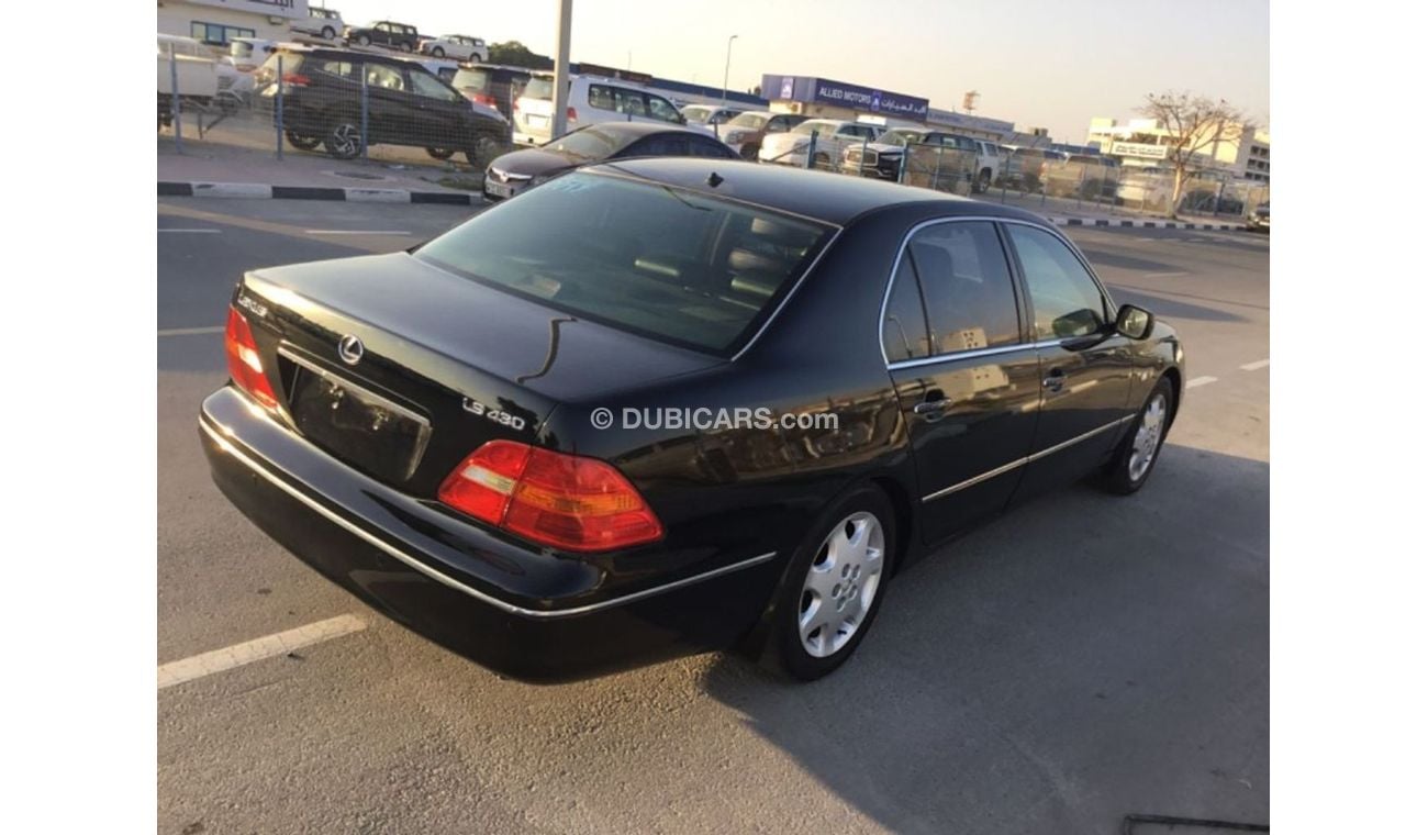 Lexus LS 430 LEXUS LS430 BLACK 2002 MODEL V8 FULL OPTION
