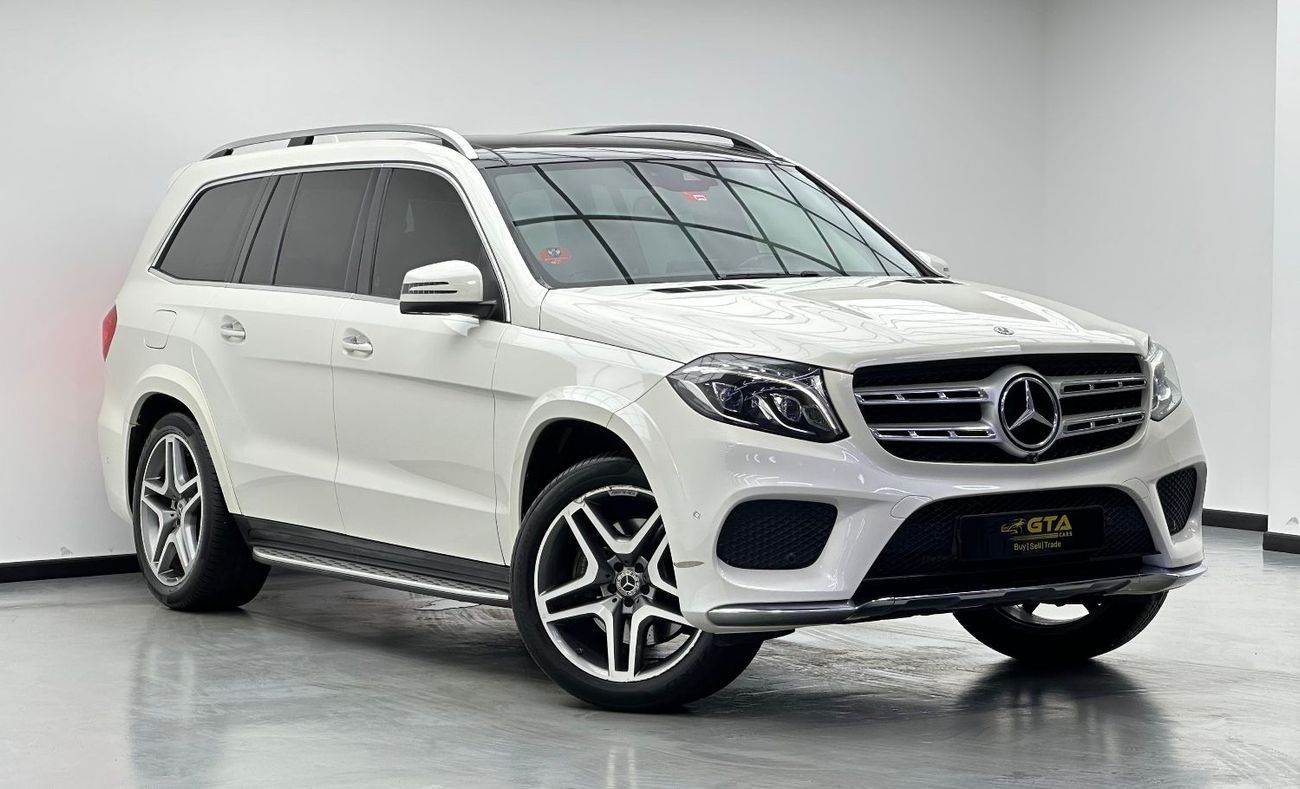 مرسيدس بنز GLS 500 Std 4.7L 2018 Mercedes Benz GLS500 4MATIC, Warranty, Full Service History, 7 Seater, GCC