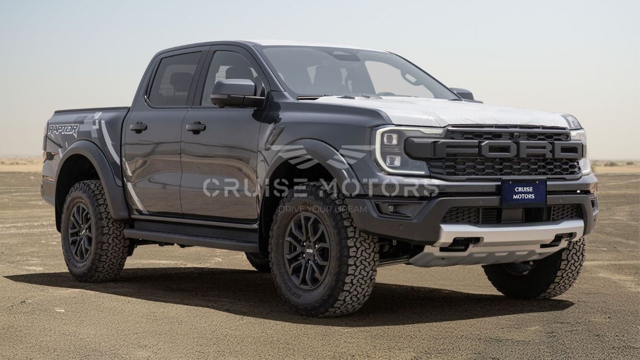 فورد رينجر رابتور Automatic - 2.0L - Diesel - Crew Cab - 4WD - 5 Seats - 4 Door - Meteor Grey