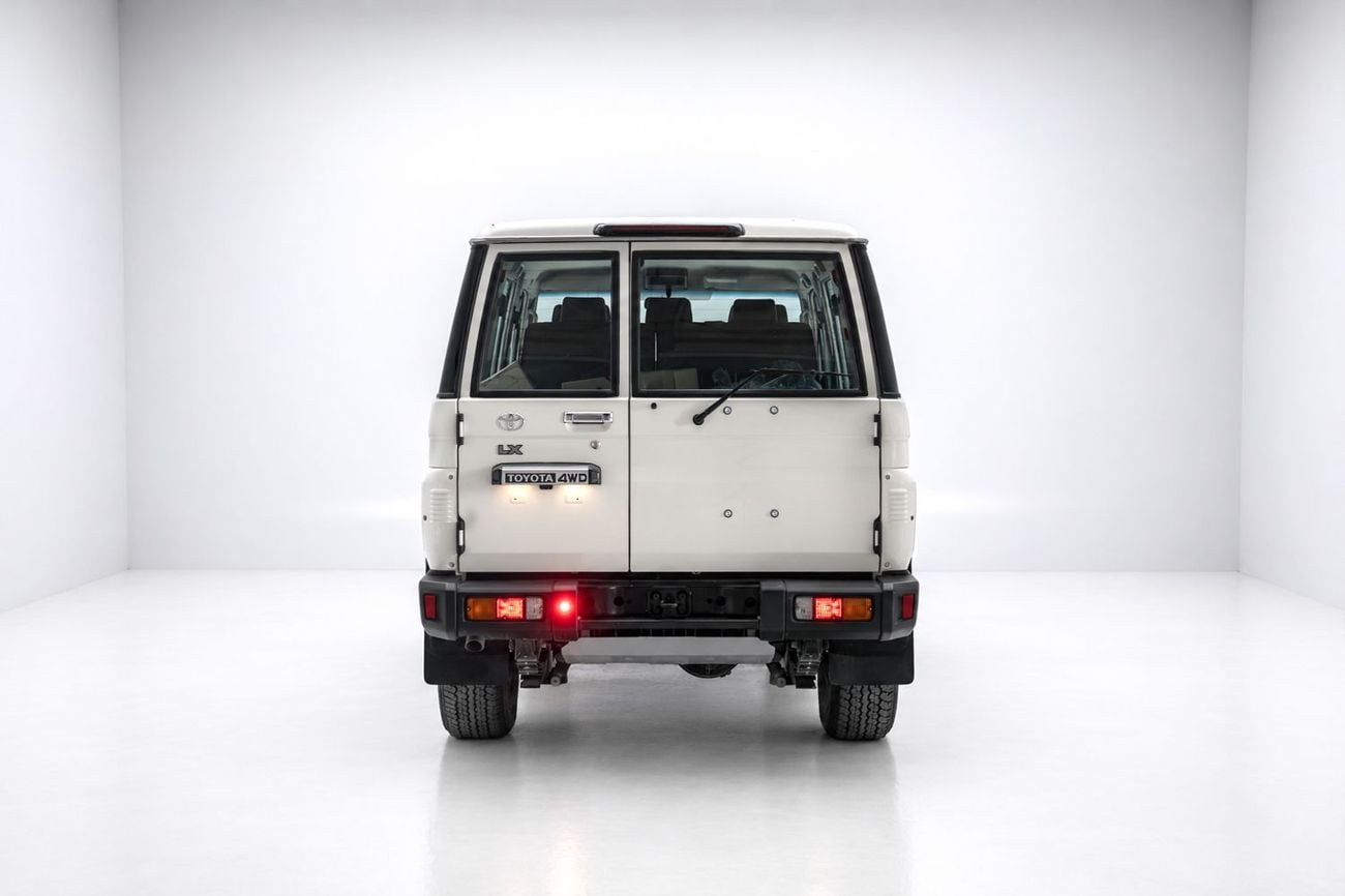 Toyota Land Cruiser 70 LC76 LX Hardtop 2.8L - White Inside Saddle Tan | Export Only