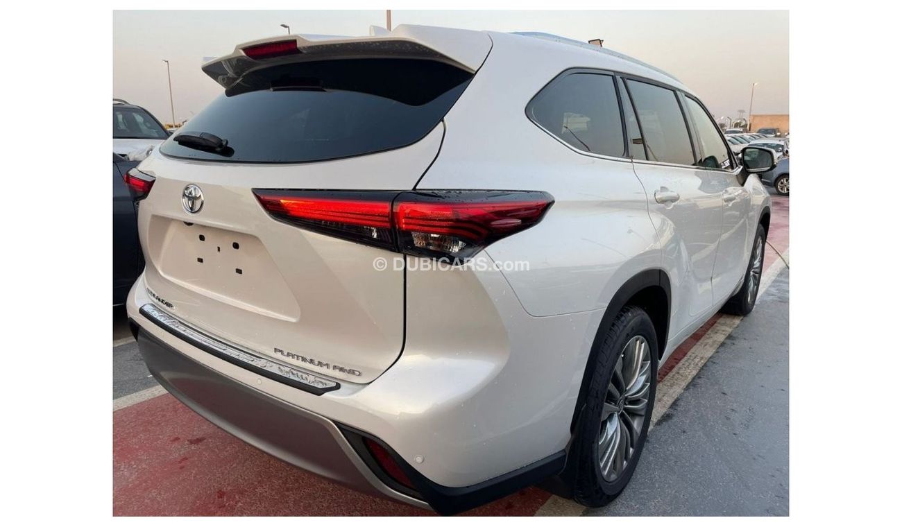 تويوتا هايلاندر PLATINUM 2.4L TURBO CANADIAN SPECS 2023 MODEL