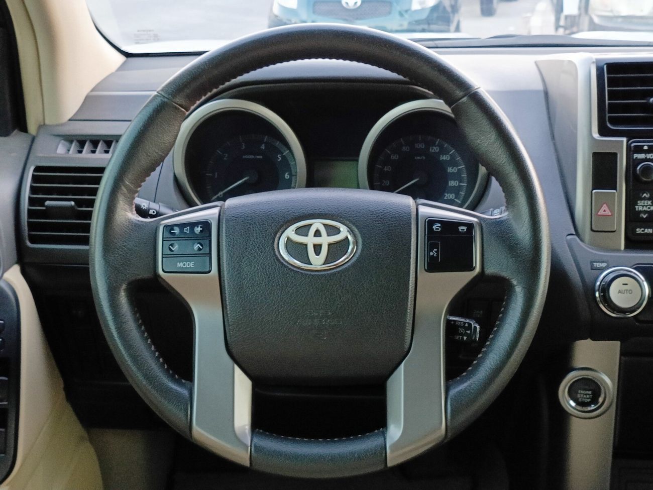 Toyota Prado TXL V6/ 20 SHAPE/ LEATHER/ DVD CAMERA/ TYRE UP/LOT#5372