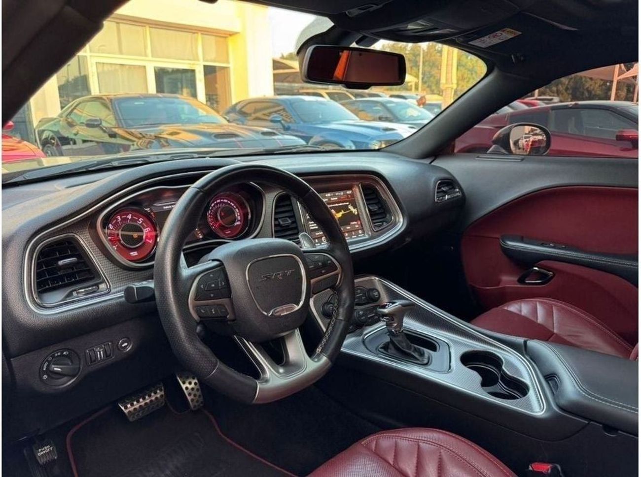 دودج تشالينجر DODGE CHALLENGER SRT HELLCAT 2019 GCC FULL SERVICE HISTORY PERFECT CONDITION