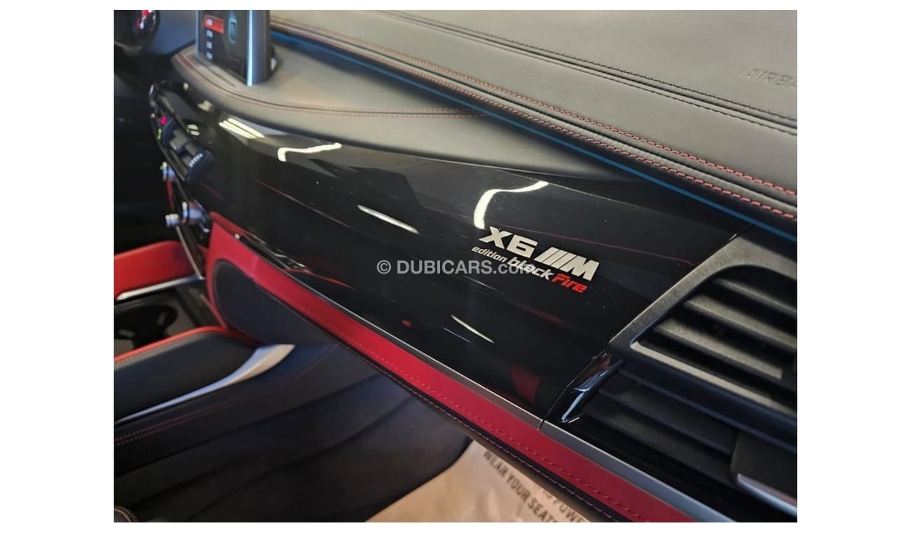 BMW X6M X6 MPOWER BLACK FIRE EDITION/2018 GCC /59000KM