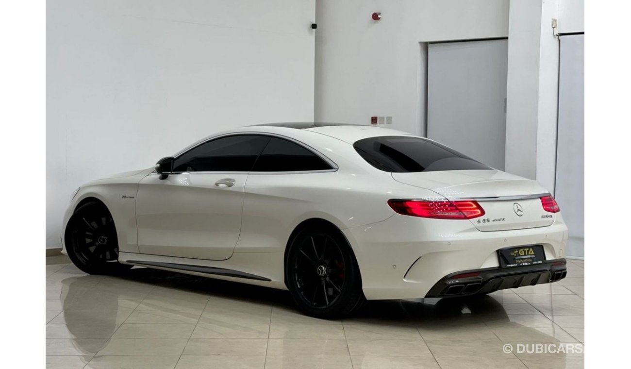 Mercedes-Benz S 63 AMG Coupe 2015 Mercedes S 63 AMG, Service History, Warranty, European Specs