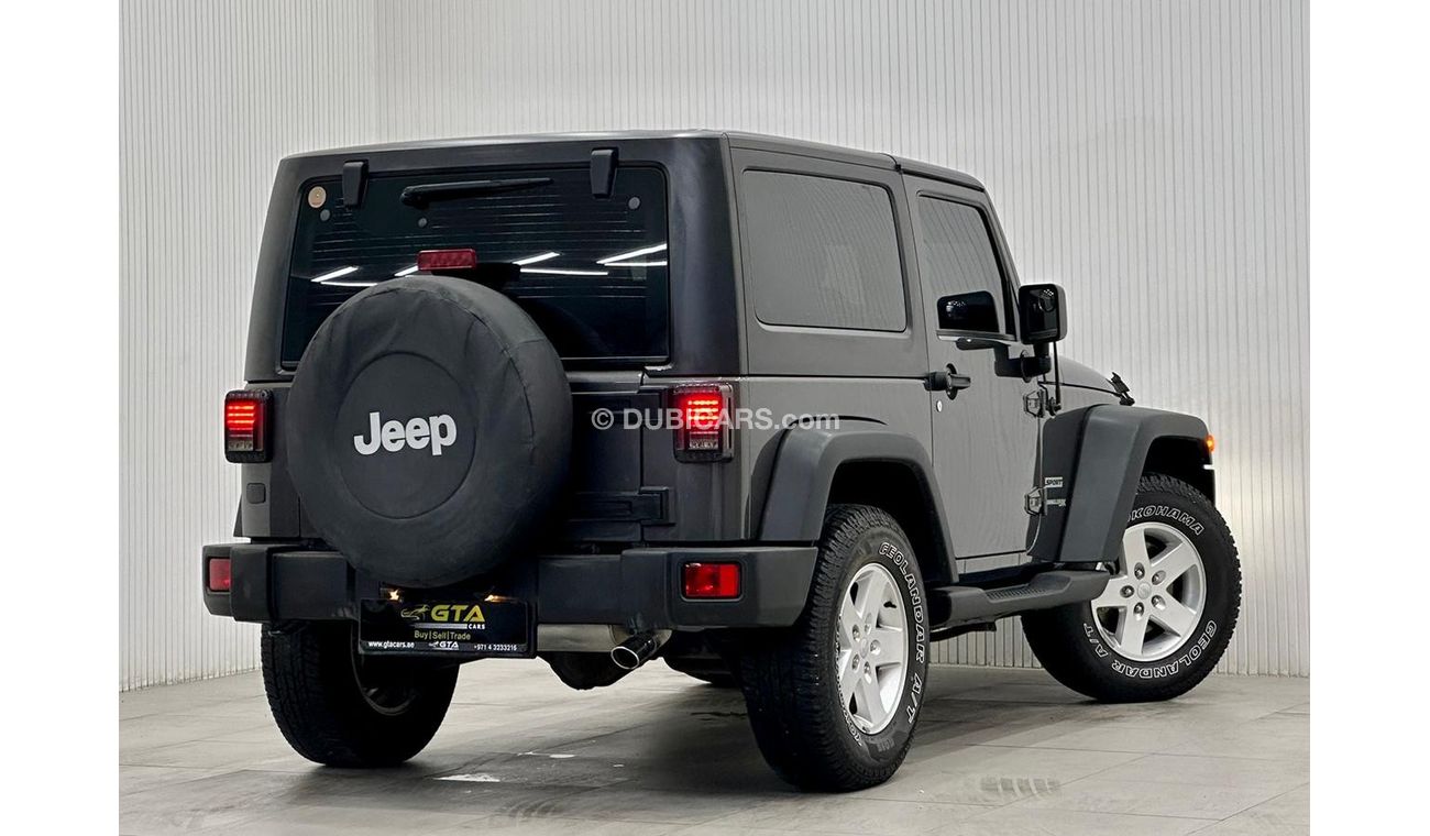 Jeep Wrangler 2018 Jeep Wrangler Sport, Warranty, Full Jeep Service History, Excellent Condition, GCC