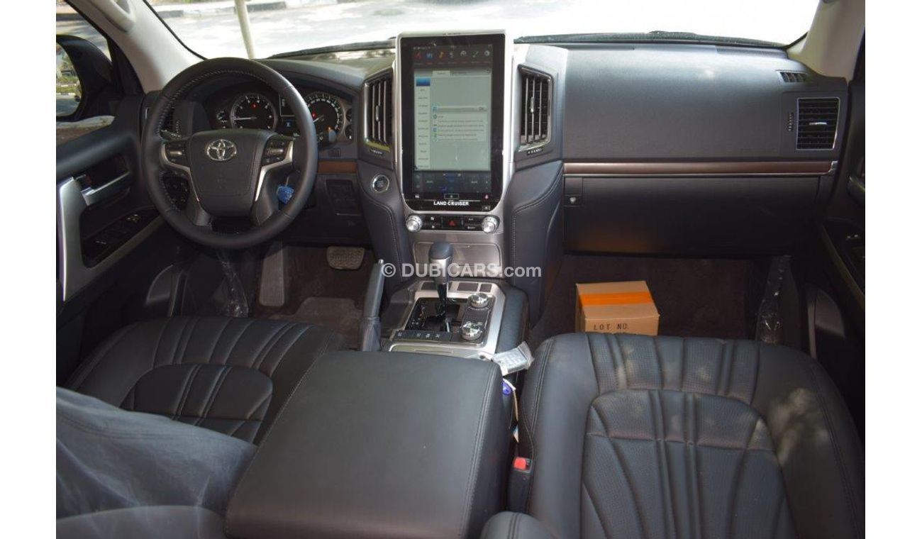 تويوتا لاند كروزر 200 VXR  V8 5.7L PETROL 8 SEAT AUTOMATIC TRANSMISSION BLACK EDITION