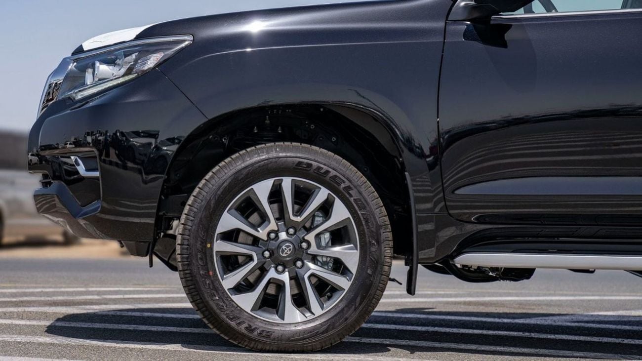Toyota Prado VX 2.8D AT TIRE BACK MY2023 – BLACK