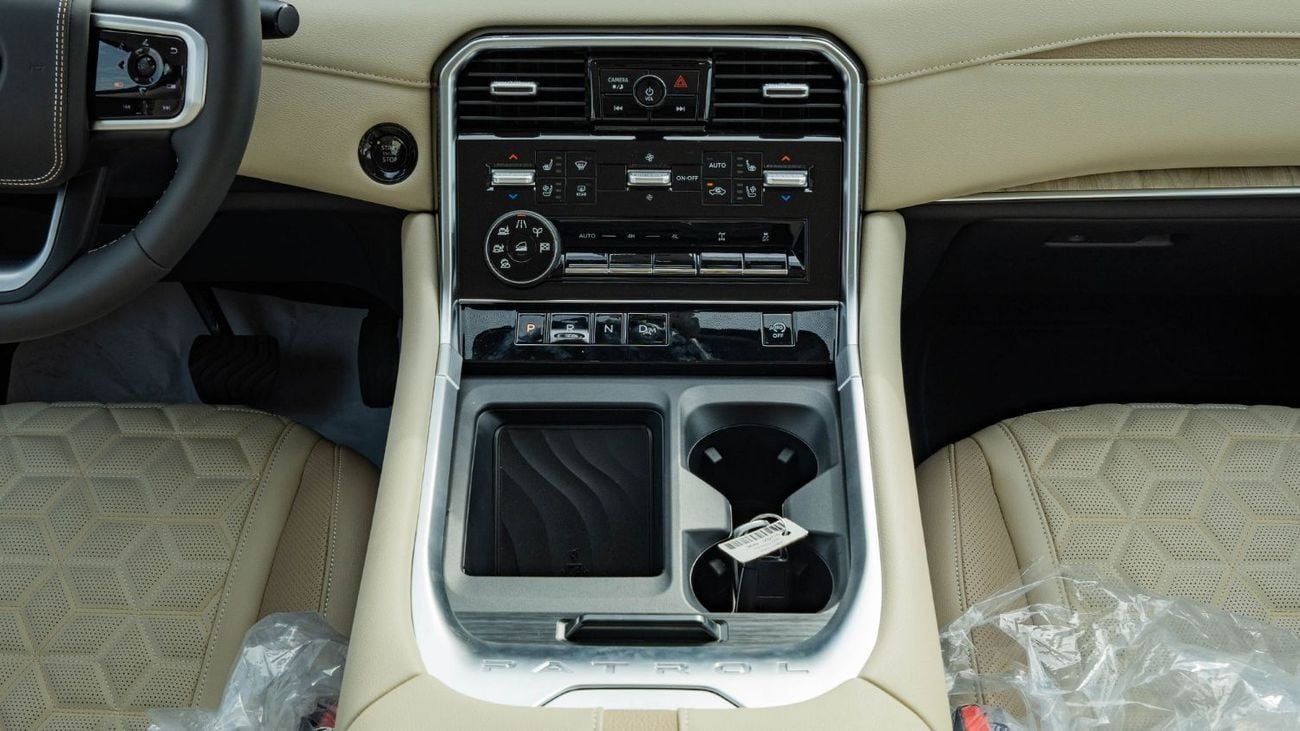 نيسان باترول SE PLATINUM CITY 2026 Nissan Patrol SE Platinum 3.8L AT Petrol (White-Beige)