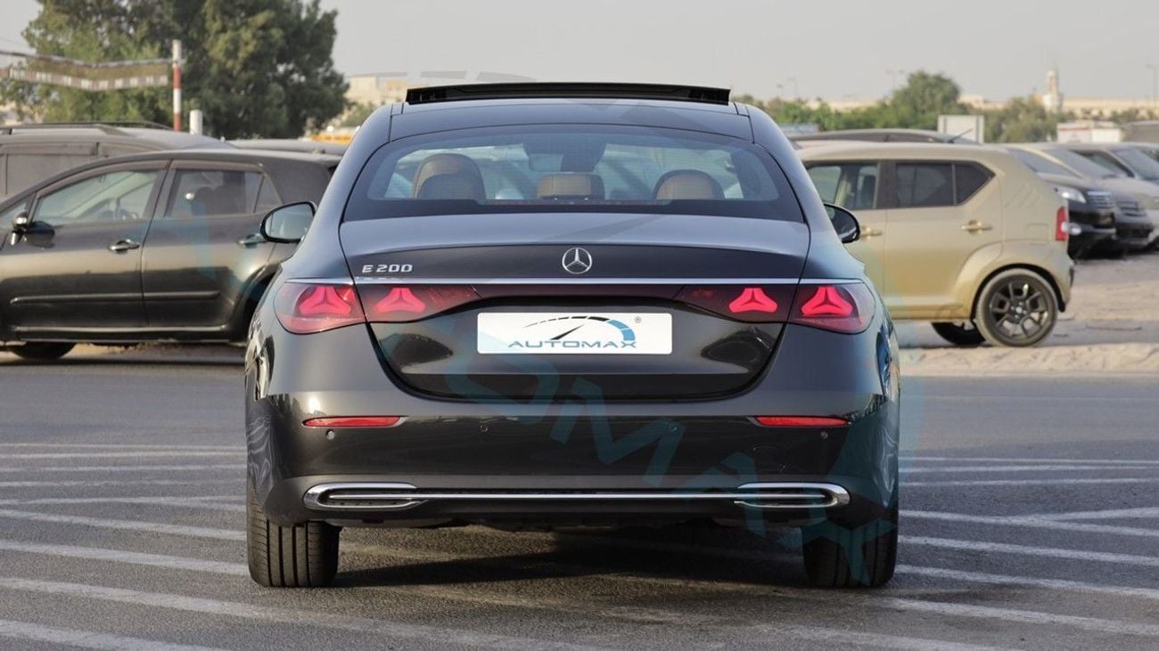مرسيدس بنز E200 Avantgarde EQ Boost 2.0L RWD 2025 0Km With 5 Years Or 200,000 Km Warranty
