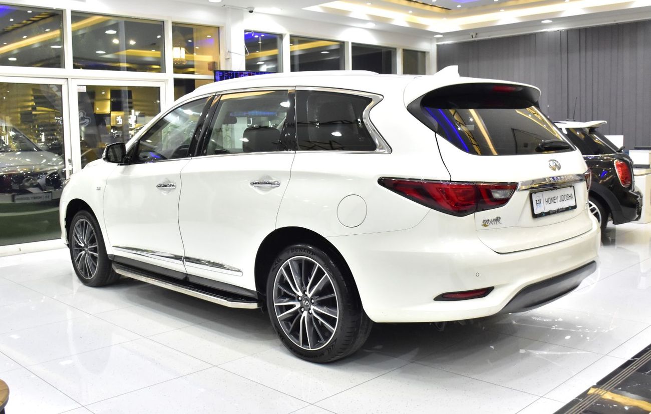 إنفينيتي QX60 EXCELLENT DEAL for our Inifiniti QX60 ( 2018 Model ) in White Color GCC Specs