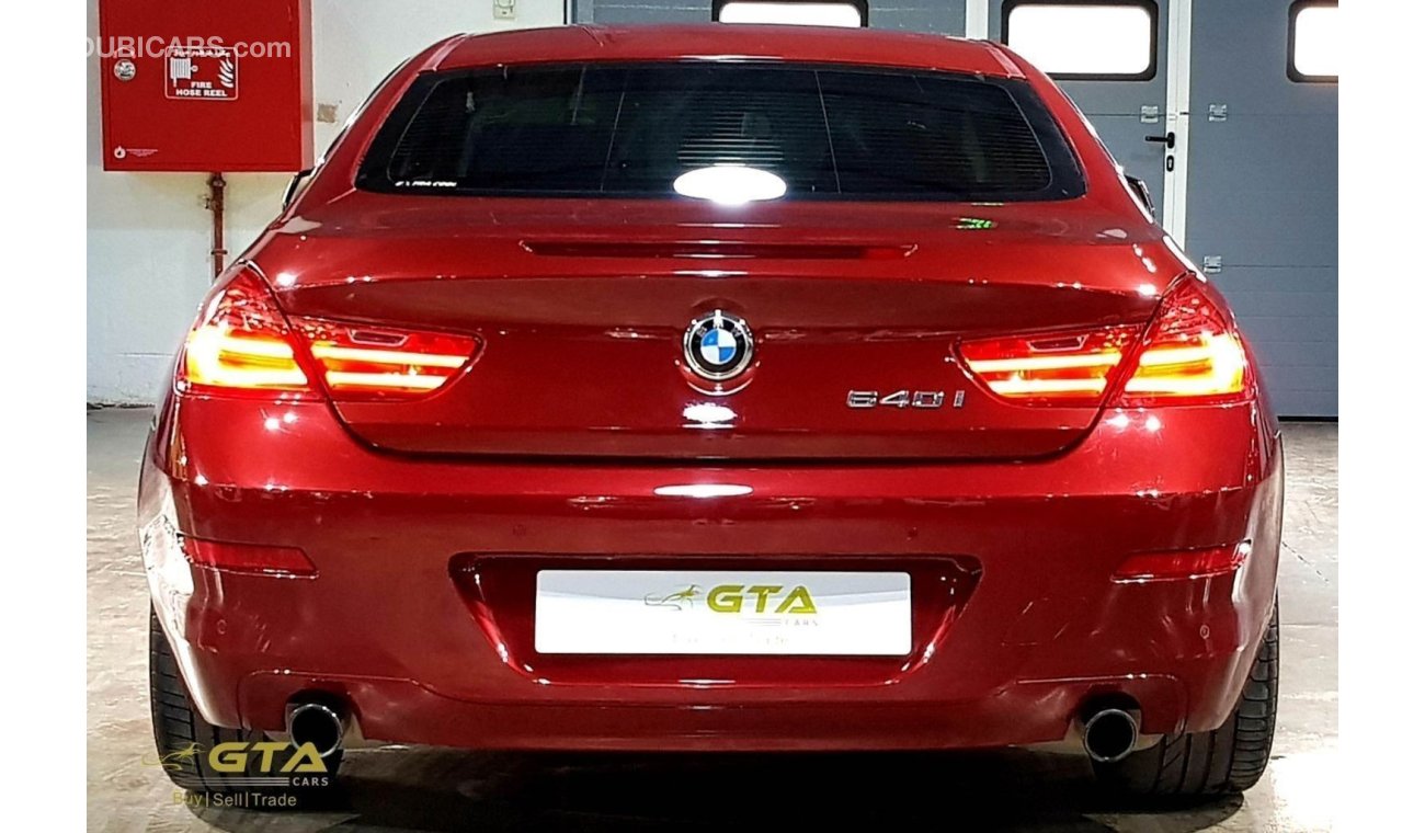 بي أم دبليو 640i "RESERVED" 2012 BMW 640i Coupe, Service History, GCC