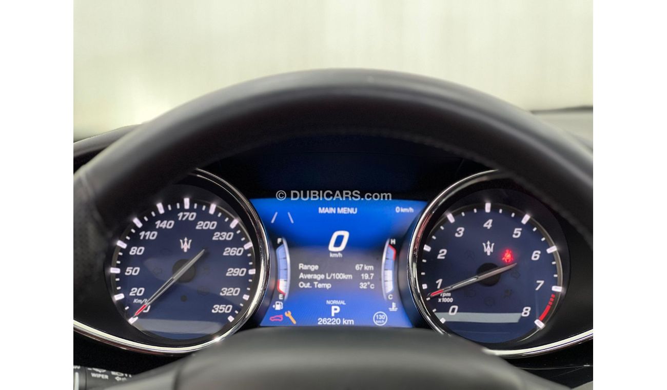 Maserati Quattroporte 2020 Maserati Quattroporte GTS GranSport, June 2025 Al Tayer Warranty + June 2024 Service Contract