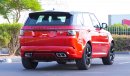 Land Rover Range Rover Sport SVR with Original Carbon Fiber