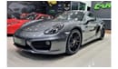 Porsche 718 Cayman SPECIAL SUMMER OFFER PORSCHE CAYMAN S 2014 GCC IN BEAUTIFUL SHAPE WITH A FULL SERVICE HISTORY FROM P
