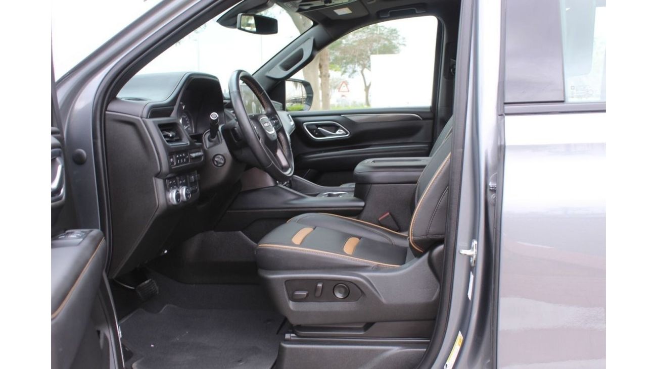 GMC Yukon GMC YUKON AT4 FULL OPTION 2021 GCC SINGLE OWNER WITH AGENCY SERVICE IN MINT CONDITION