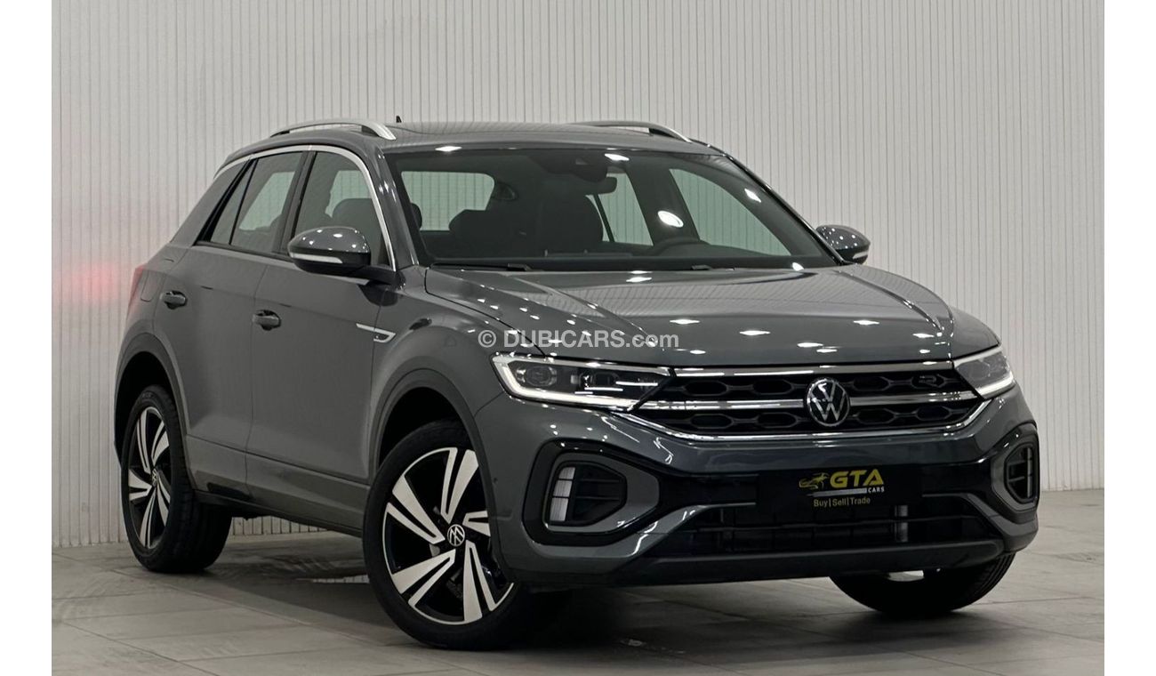 Volkswagen T ROC 2023 Volkswagen T-Roc R-Line, March 2026 VW Warranty, March 2027 VW Service Contract, Low Kms, GCC