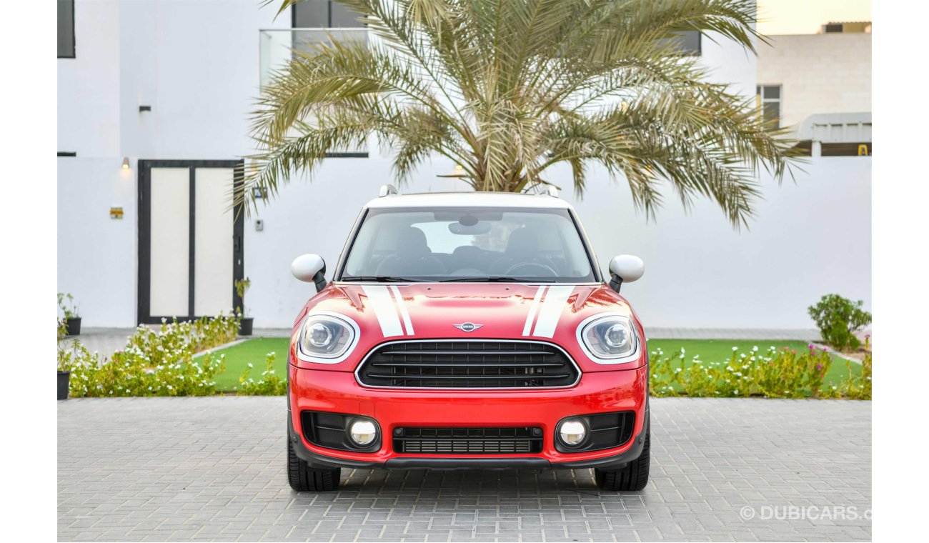 Mini Cooper Countryman 5 Years Agency Warranty & Service Contract! Only AED 1,939 Per Month!