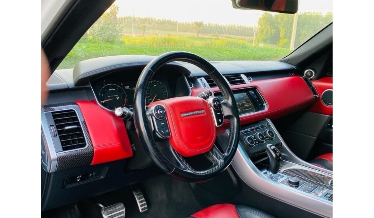Land Rover Range Rover Sport RANGE ROVER SPORT SVR GCC 2015 FULL OPTION  FULL CARBON FIBER