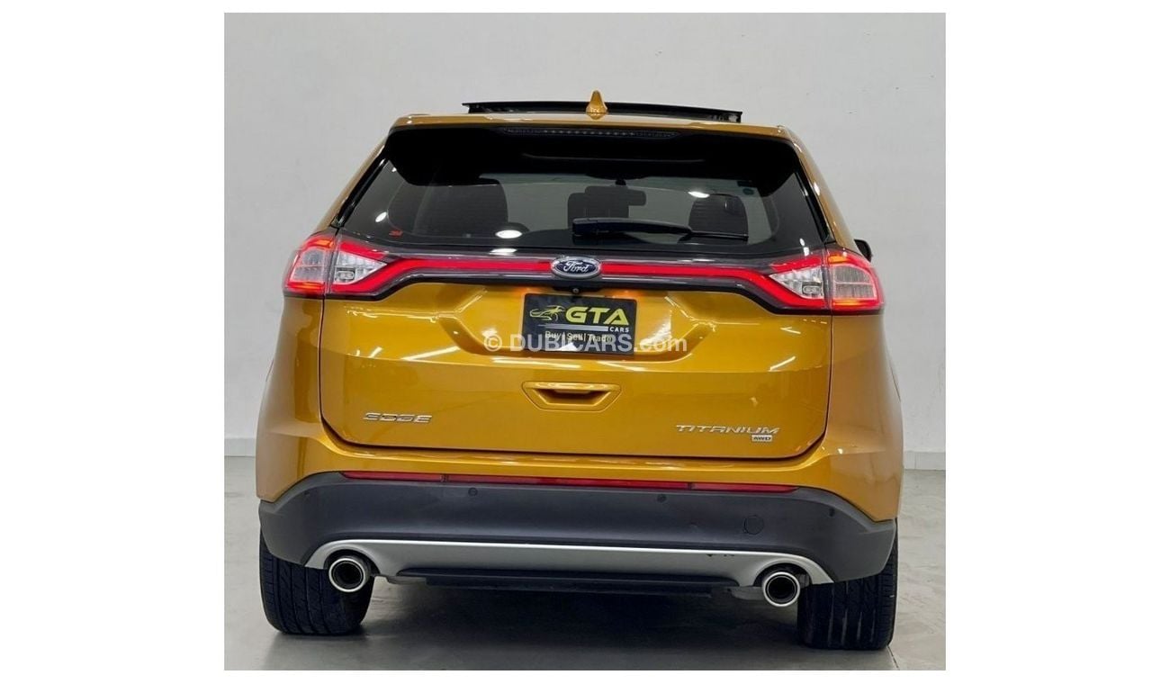 Ford Edge Titanium Titanium 2016 Ford Edge Titanium AWD, Ford Service History, Warranty, Low Mileage, GCC