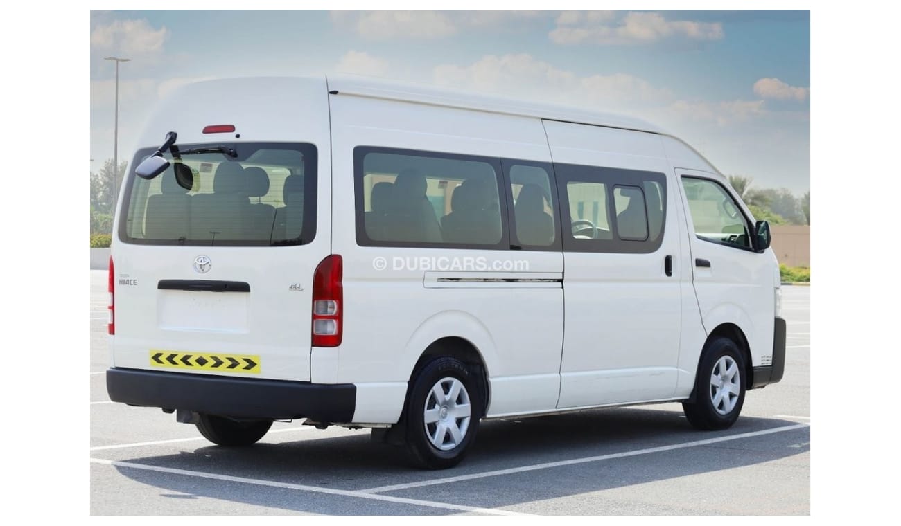 Toyota Hiace GL - High Roof LWB 2018 | HIACE Hi-Roof | 13 Seater - High Back | Manual/T | Passenger Van | GCC | V