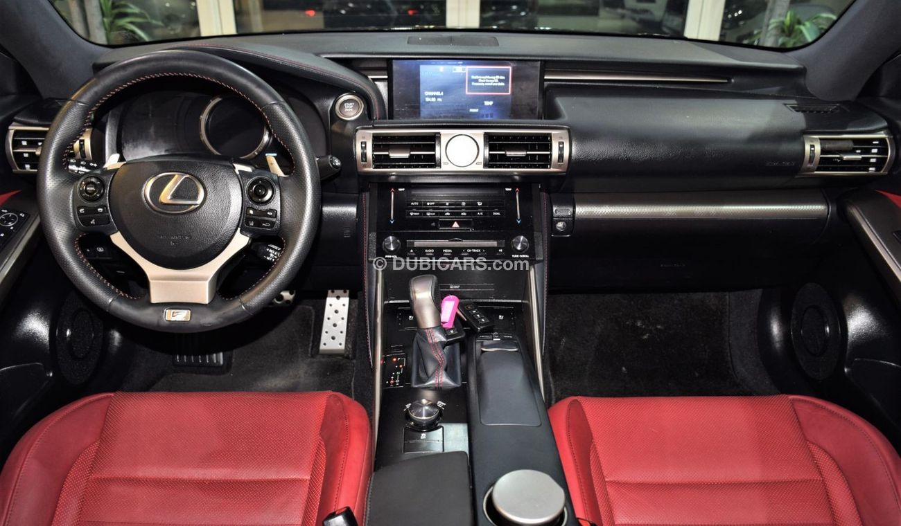 Lexus IS350 EXCELLENT DEAL for our Lexus IS 350 F-Sport 2014 Model!! in Black Color! GCC Specs