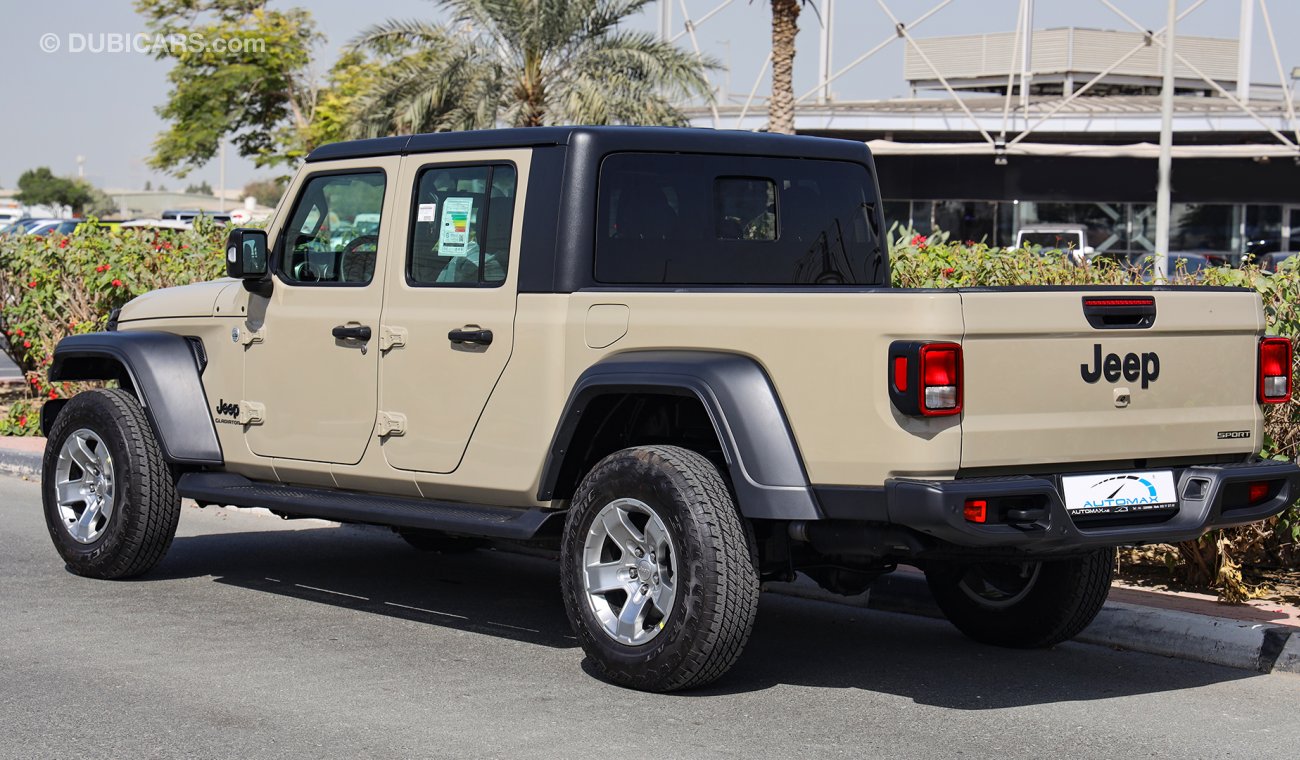 Jeep Gladiator 2020  Sport 4X4, 3.6L V6 GCC, 0km , W/ 3 Yrs or 100K km Warranty @ Trading Enterprises