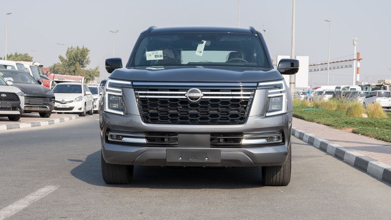 نيسان باترول 2026 Nissan Patrol LE Platinum 3.5L AT Petrol TT (Grey-Red) (Export Only)
