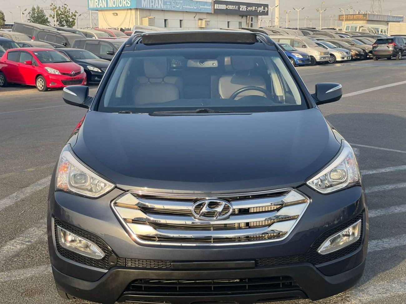 هيونداي سانتا في 2015 Hyundai Santa Fe Sports Ultimate Full Option Panoramic - 2.0L V4 Turbo - AWD 4x4 - Full Screen