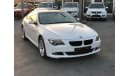 BMW 630i Bmw 630 model 2009 GCC car prefect condition full option low mileage panoramic roof leather seats ba