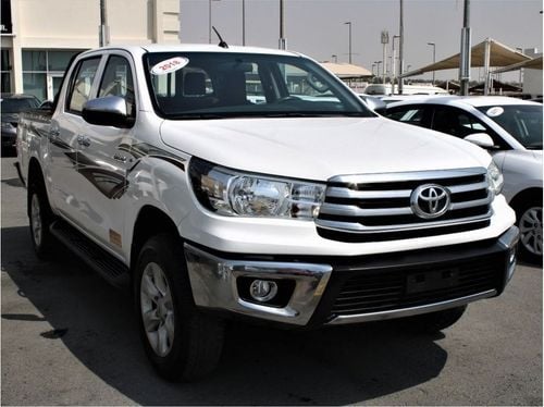 تويوتا هيلوكس تويوتا هيلوكس 2018 خليجي بحالة ممتازة بدون حوادث بدون صبغ بترول نظيفه جدا من الداخل والخارج