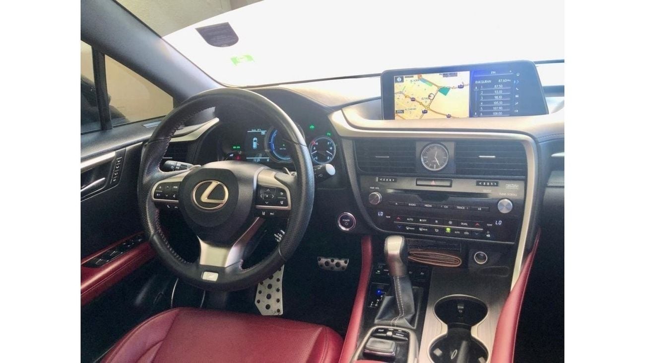 Lexus RX450h LEXUS RX-450h ,HYBRID (F-SPORT 2019) GCC . TOP OPTIONS.PANORAMIC
