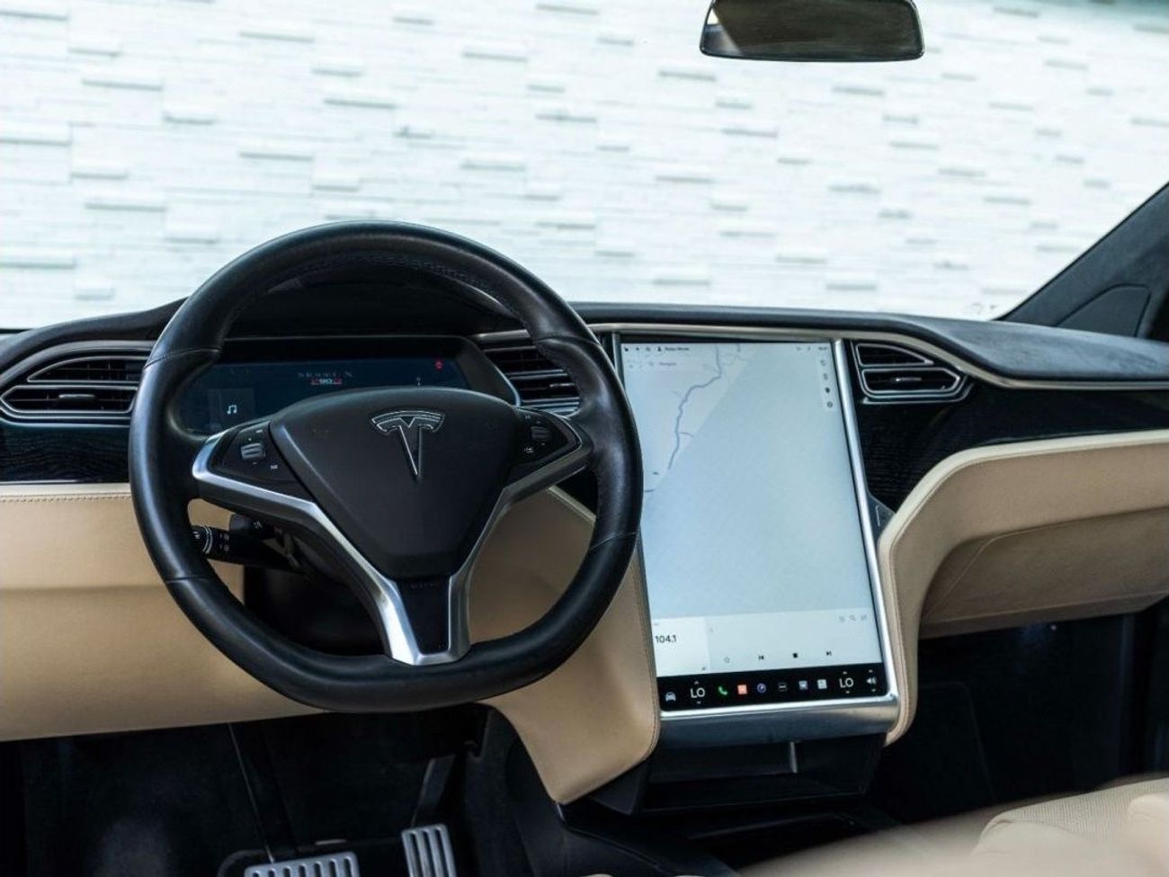 تسلا موديل اكس TESLA MODEL X P 90D LUDICROUS MODE • 7-SEATER • FULLY LOADED • FULL SERVICE TESLA UAE