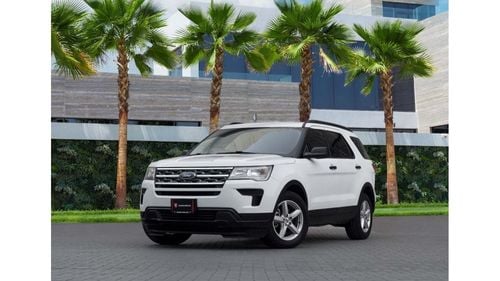 فورد إكسبلورر | 1,430 P.M  | 0% Downpayment | Perfect Condition!